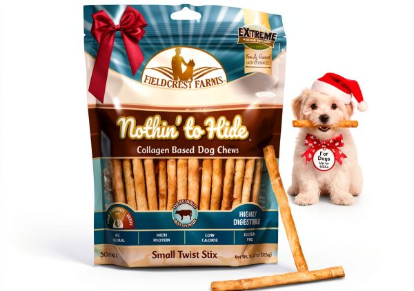 Fieldcrest Farms Nothin' to Hide Twist Stix Beef Flavor for Small Dogs-0