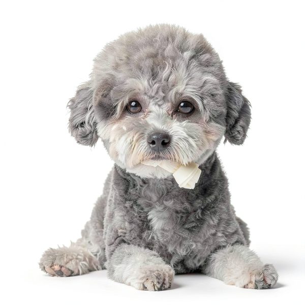 Dog Rawhide Knot Bones MON2SUN 2.5 Inch Bones 60 Count for Puppies-3