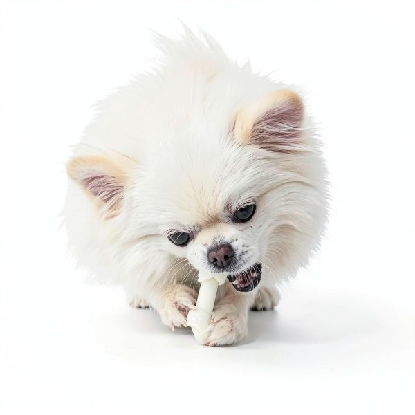 Dog Rawhide Knot Bones MON2SUN 2.5 Inch Bones 60 Count for Puppies-6