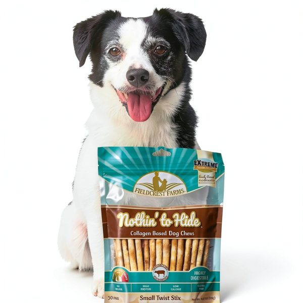 Fieldcrest Farms Nothin' to Hide Twist Stix Beef Flavor for Small Dogs-4