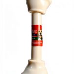 Pet Factory Beefhide 12 Inch Knotted Bone Dog Chew Treat Natural-0